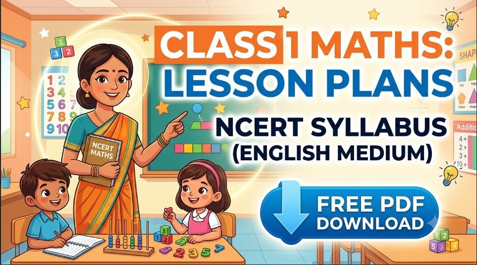 Lesson plan for class 1 maths pdf, Lesson Plan for Class 1 Maths PDF Download – NCERT Maths Lesson Plans